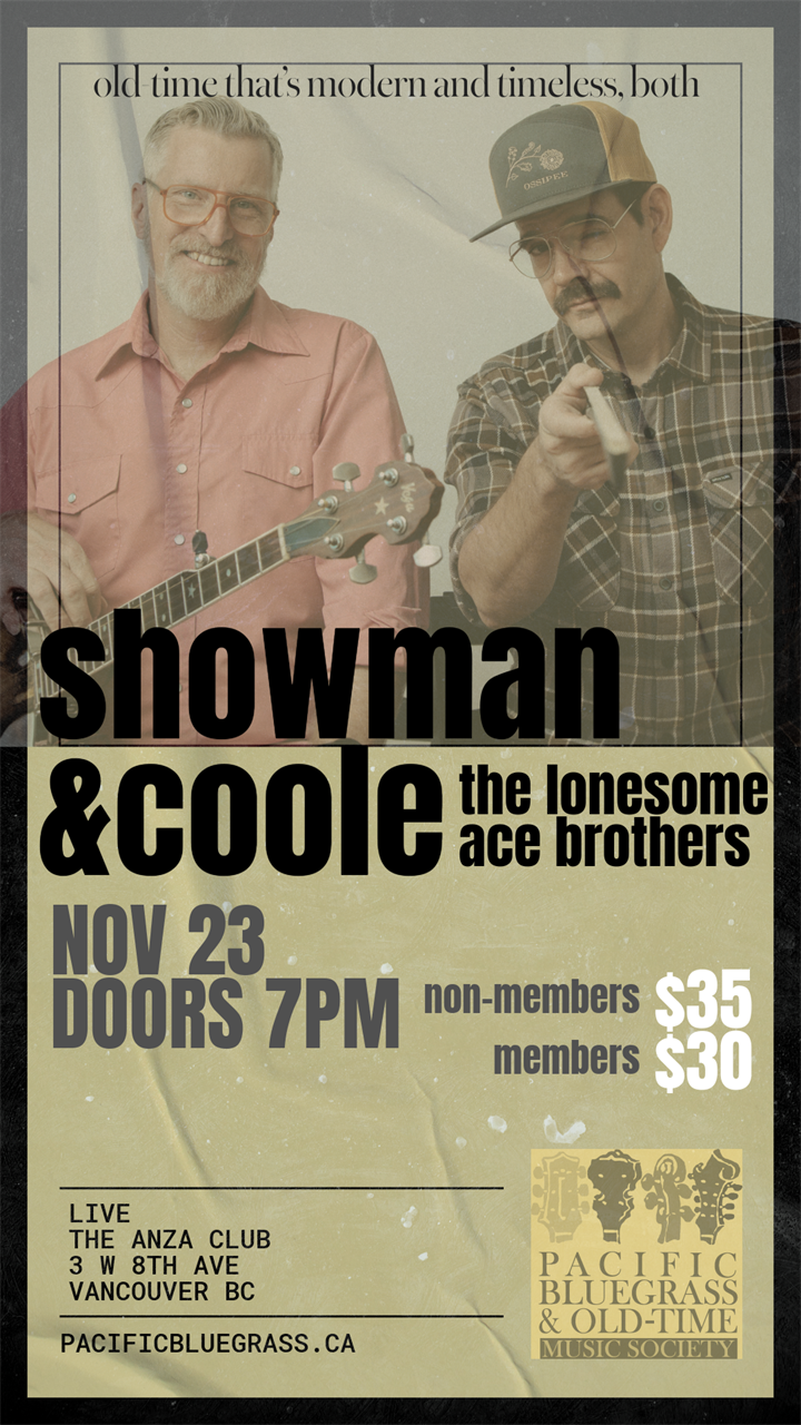 Showman and Coole  The Lonesome Ace Brothers